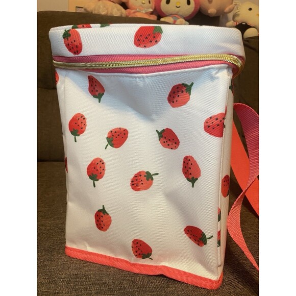 Kate Spade Cooler Bag Strawberry Classy Large Brand New With Tag - Picture 8 of 9